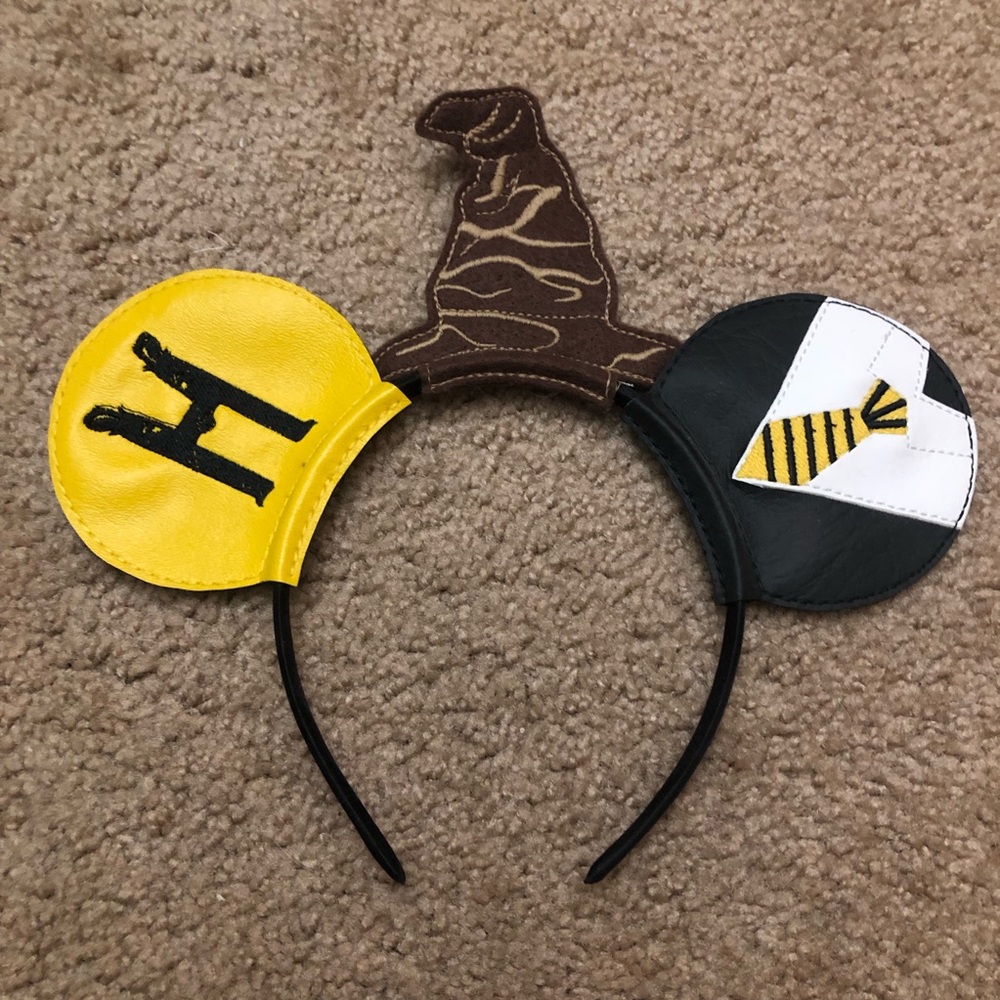 Hand-made Yellow and Black Harry Potter Headband | Hufflepuff
